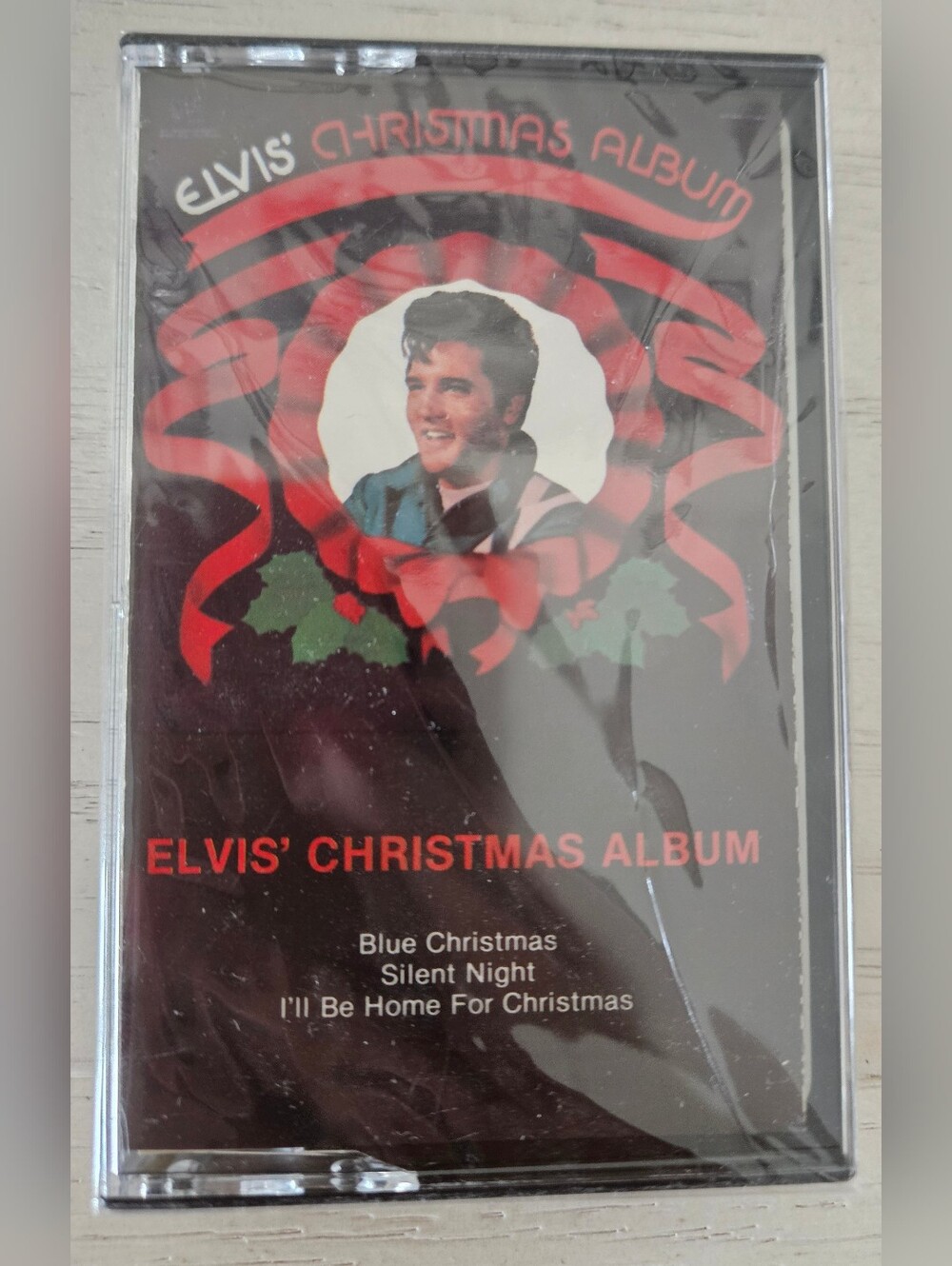 Elvis Presley Elvis' Christmas Album Cassette Tape 1985 Vintage New Unopened
